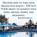 Manifest: Turning Your Dreams into Reality- EXPANDED EDITION